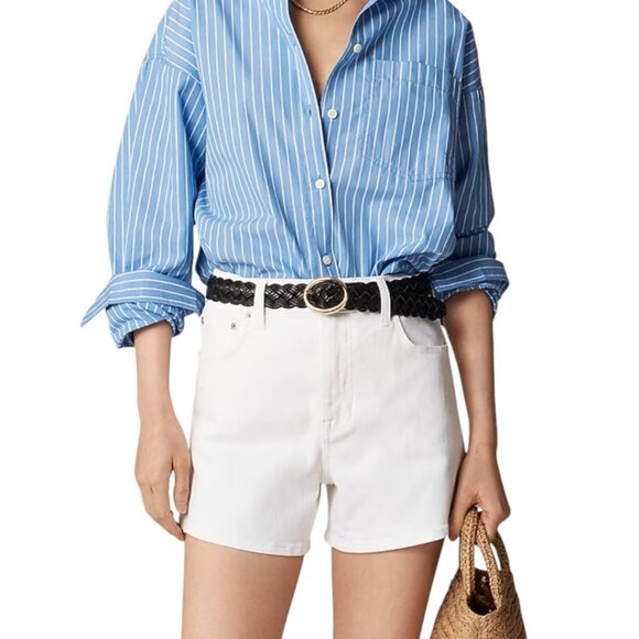 J. Crew High-rise white denim short Size 26 - Picture 1 of 10